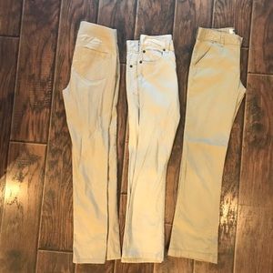 Bundle girls school uniform pants